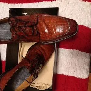 Ugo Vasare | Shoes | Ugo Vasare Alligator Print Shoes Size 8  display picture 3